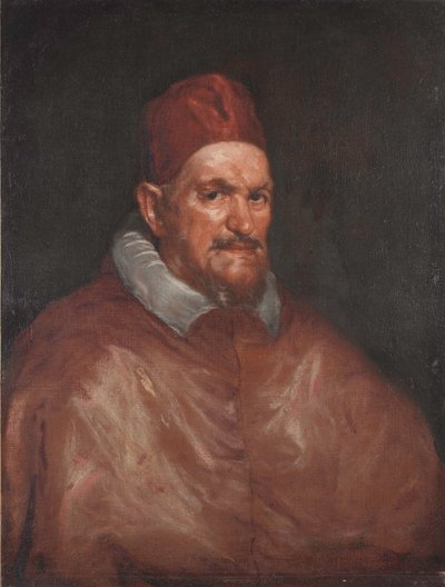 Portrait of Pope Innocent X by Taller de Velázquez